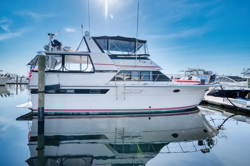 Slide: The Image of Californian 48 Sundeck Motor yacht 1991 - 7