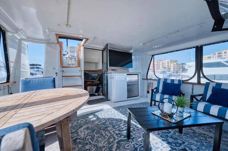 Slide: The Image of Californian 48 Sundeck Motor yacht 1991 - 9