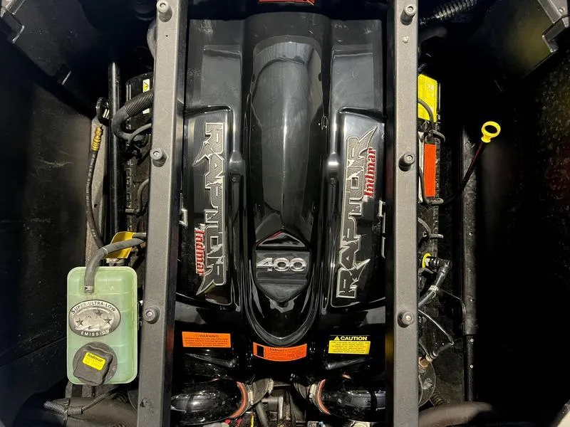 Slide: The Image of 2019 Tigé R23 boat engine, Raptor 400, detailed view. - 6