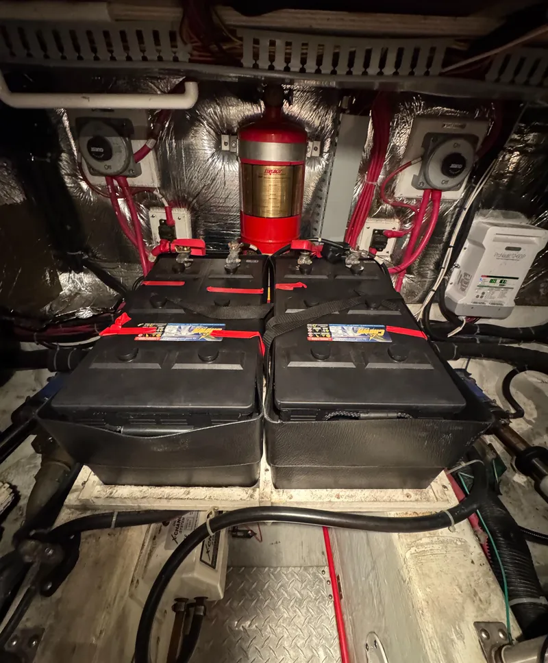 Slide: The Image of Carver 504 Cockpit Motor Yacht 2000 - 60