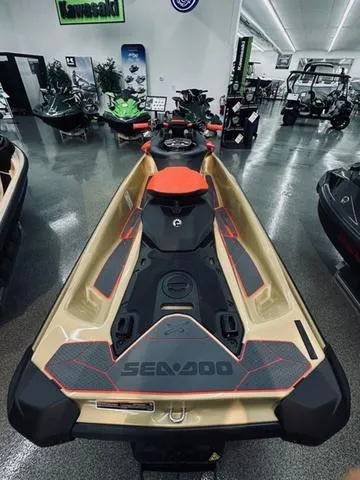 Slide: The Image of Sea-Doo RXP-X™ 325 iBR Metallic Tan / Lava Red Premium 2025 - 5