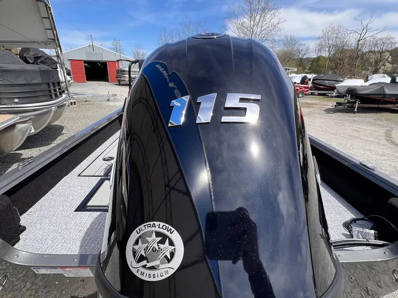 Slide: The Image of 2025 Starcraft Storm 176 DC Pro SE boat with 115 horsepower engine, ultra-low emission. - 4