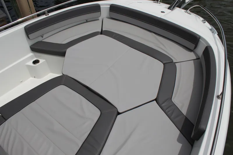 Slide: The Image of Jeanneau Leader 9.0 CC 2023 on a calm river. - 48