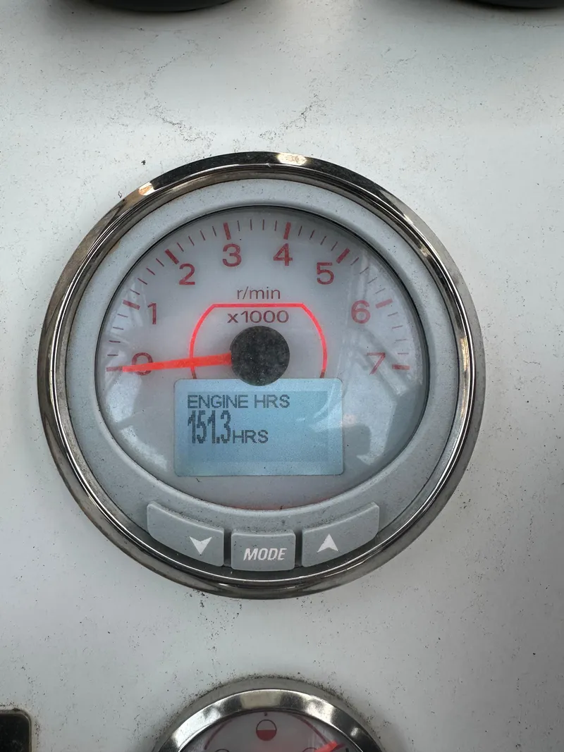 Slide: The Image of Tachometer of 2015 Allied 17 Explorer showing 151.3 engine hours. - 21