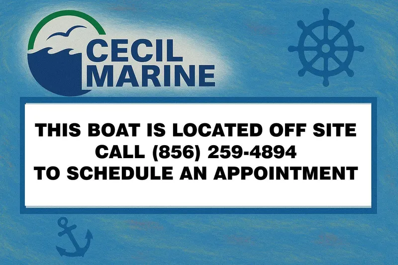 Slide: The Image of Alt text: "Cecil Marine boat appointment sign for Allied 17 Explorer, 2015 model." - 5
