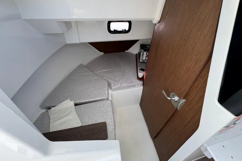 Slide: The Image of Cabin berth with storage closet in NC 795 Sport S2 - 12