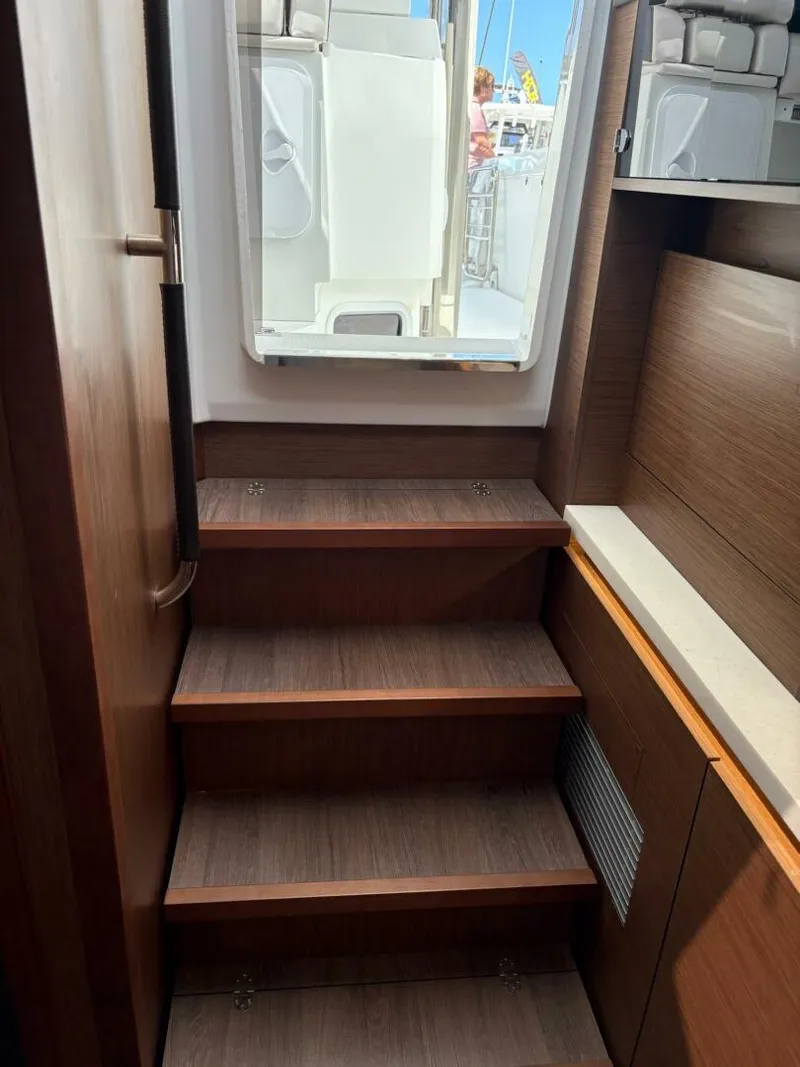 Slide: The Image of Luxurious interior of 2024 Jeanneau 12.5 Walk, featuring cozy seating and modern design. - 14