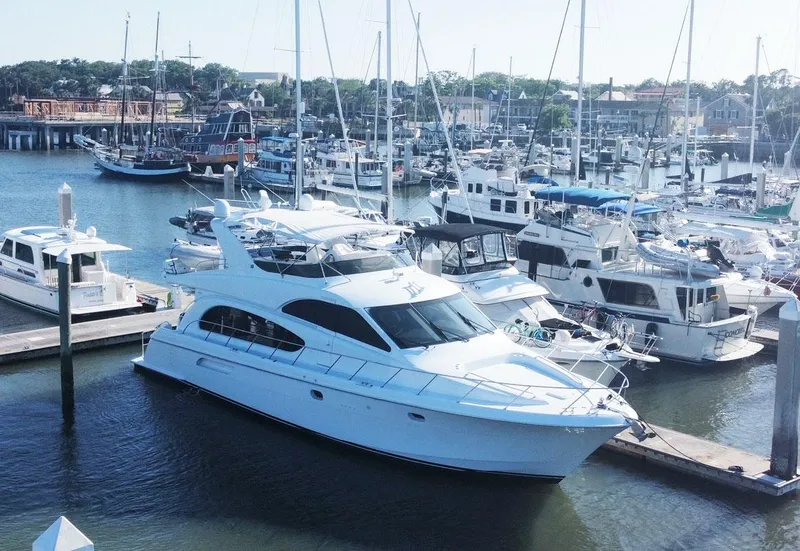 Slide: The Image of Hatteras 63 Raised Pilothouse Motor Yacht 2002 - 54