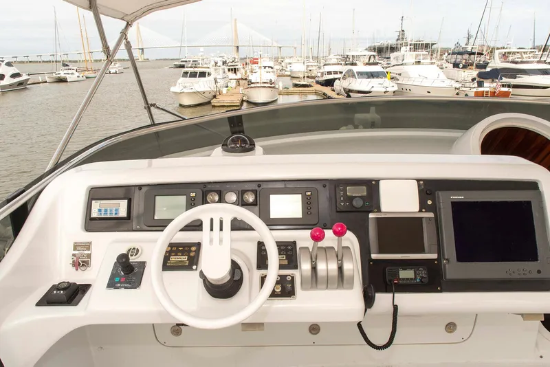 Slide: The Image of Hatteras 63 Raised Pilothouse Motor Yacht 2002 - 62