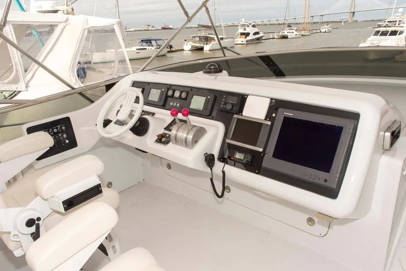 Slide: The Image of Hatteras 63 Raised Pilothouse Motor Yacht 2002 - 64