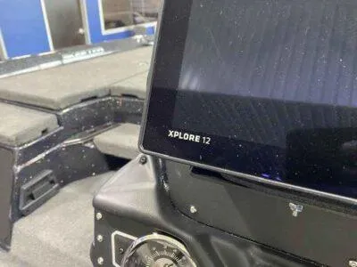 Slide: The Image of Dashboard of 2025 Skeeter ZXR 21 with Xplore 12 display screen. - 5