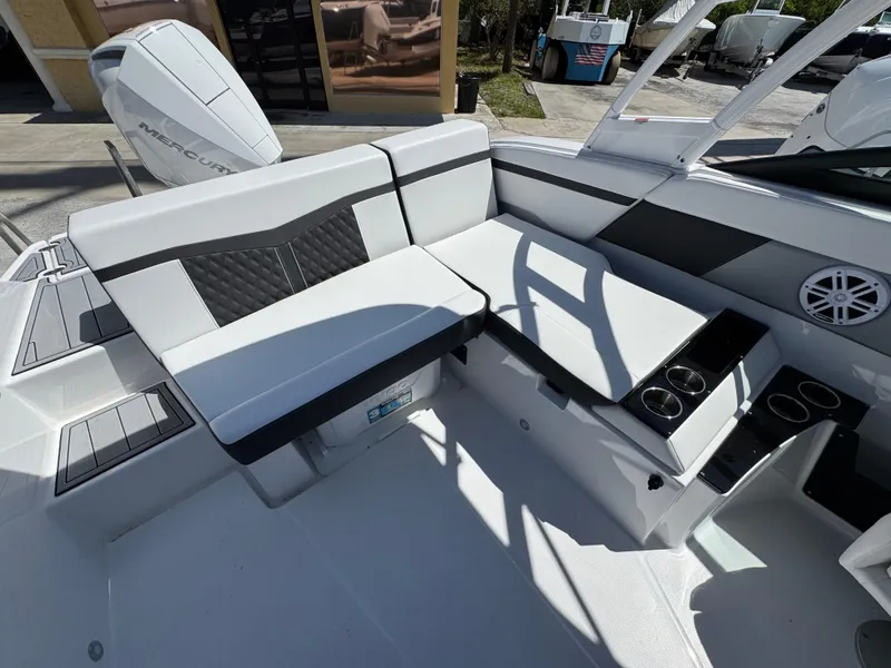 Slide: The Image of Monterey M225 cockpit seating and helm - 4