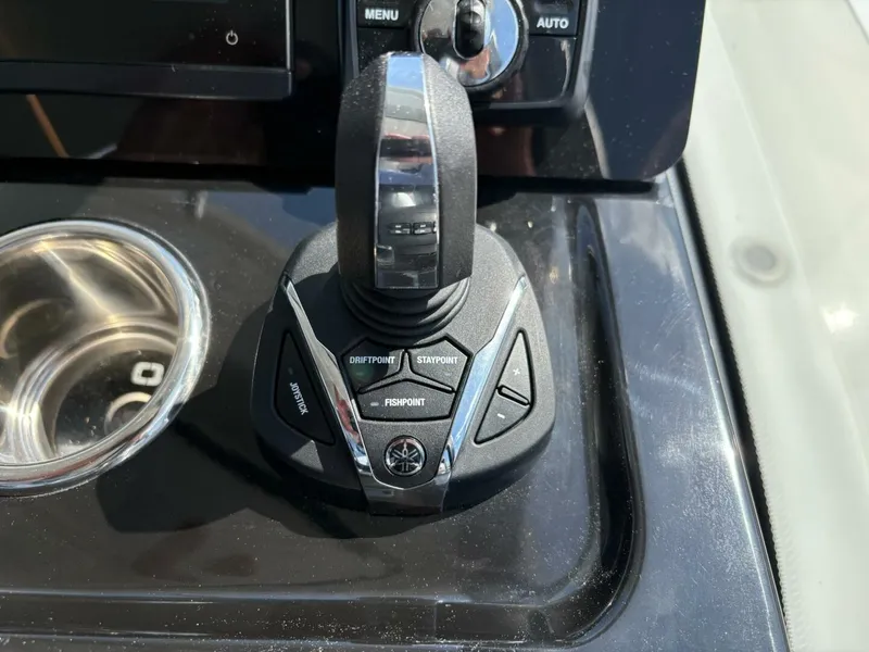 Slide: The Image of Joystick control panel on 2025 Jeanneau 1295 FLY yacht dashboard. - 8