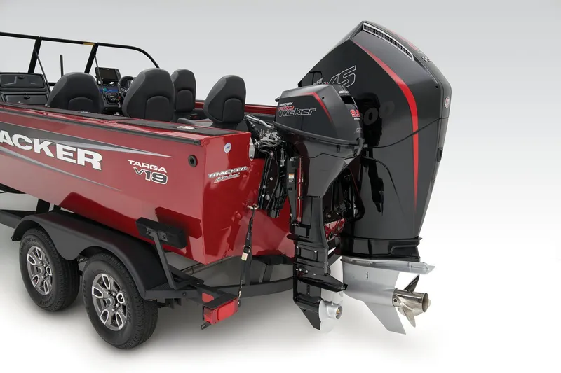 Slide: The Image of VIP Owner Discount Card for Bass Pro Shops and Cabela's, 2025 Tracker Targa V-19 Combo. - 72