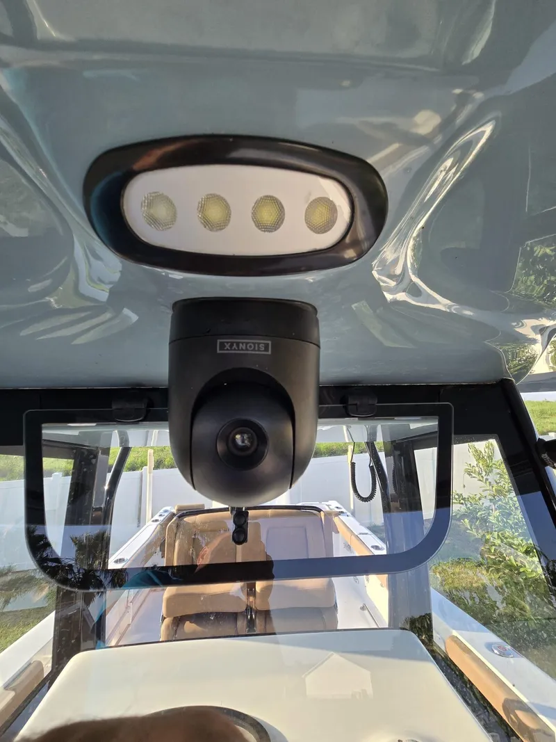 Slide: The Image of 2022 Sea Hunt Gamefish 30 interior with lighting and camera system. - 12