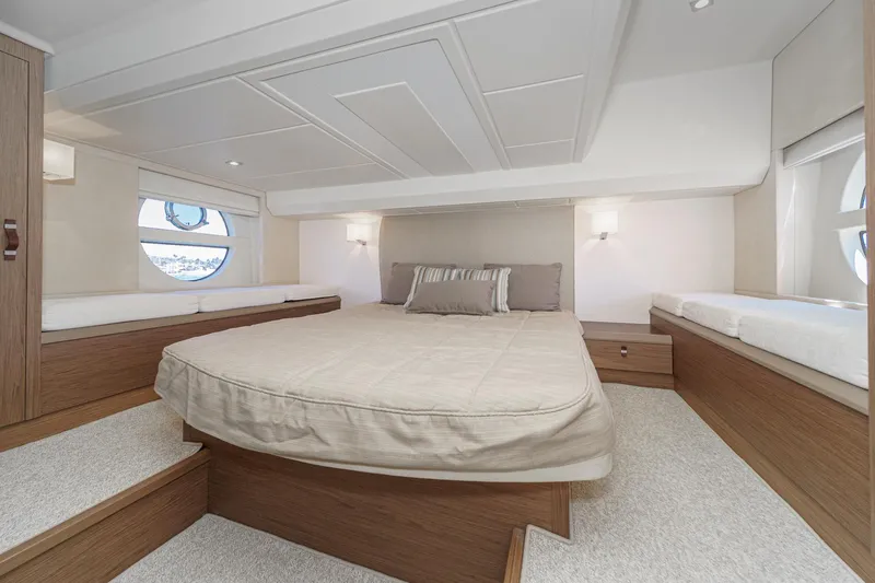 Slide: The Image of Luxurious cabin interior of 2017 Beneteau Monte Carlo 5 MC5 yacht. - 44