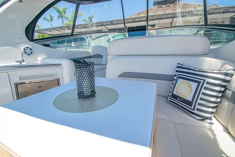 Slide: The Image of 2007 Chaparral Signature 310 interior with elegant seating and modern decor. - 29