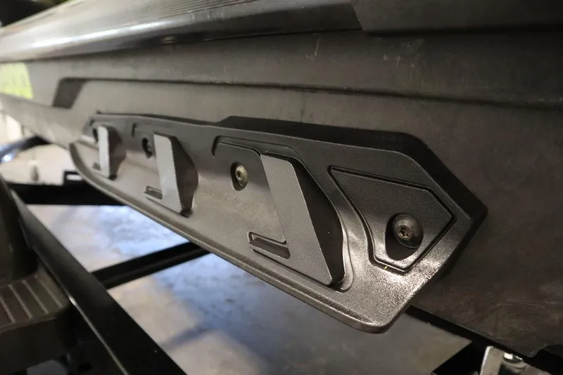 Slide: The Image of 2022 Sea-Doo GTI SE 170 SS hull detail, showcasing sleek design and craftsmanship. - 2