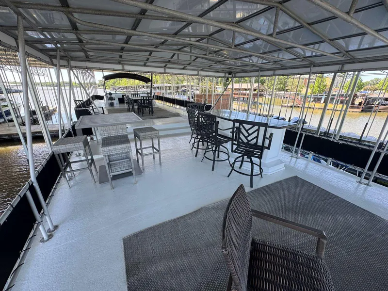 Slide: The Image of Stardust Cruisers 18 X 80 Houseboat 1986 - 54