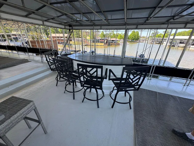 Slide: The Image of Stardust Cruisers 18 X 80 Houseboat 1986 - 56