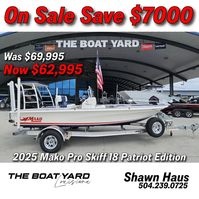 The Image of Mako Pro Skiff 18 Patriot Edition 2025 - 1
