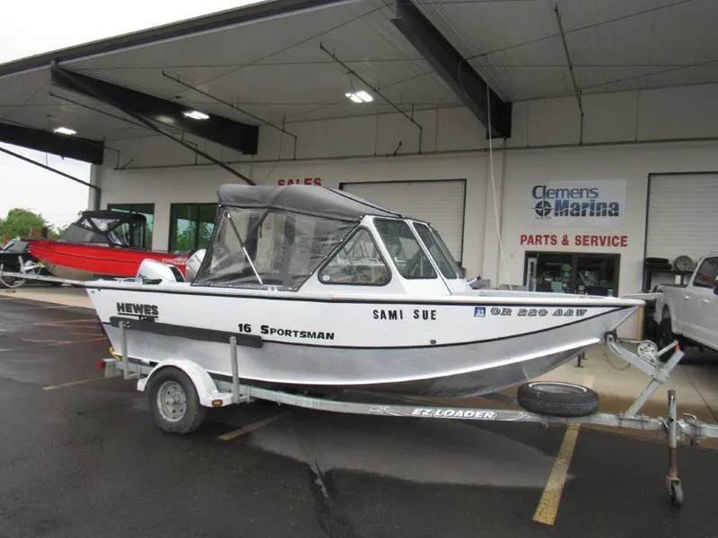 Slide: The Image of Hewescraft 160 Sportsman 2002 - 1