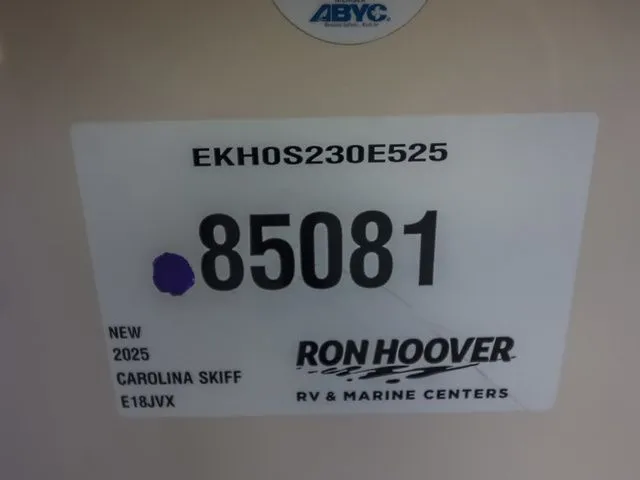 Slide: The Image of Carolina E18JVX 2025 - 25