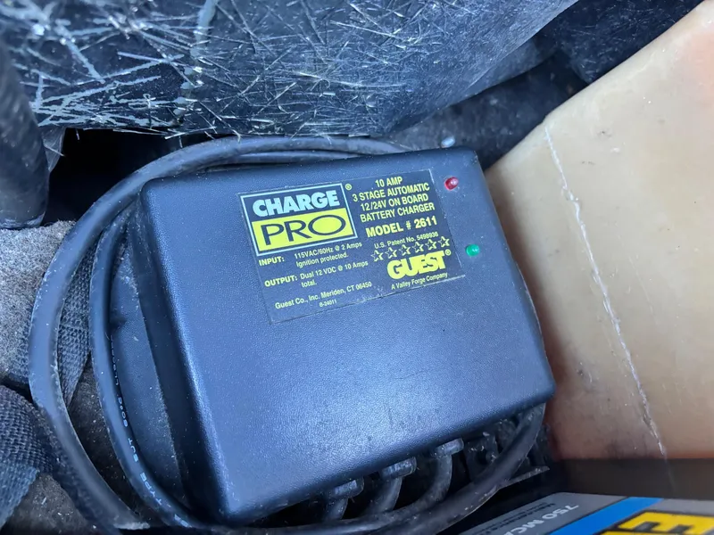 Slide: The Image of 10 Amp Charge Pro battery charger, model 2611, in a 1995 Sprint 277. - 9