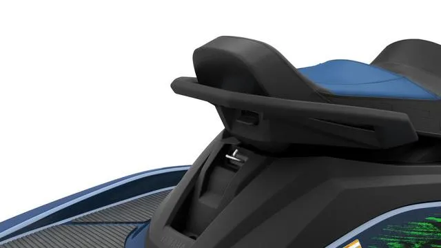 Slide: The Image of 2025 Yamaha Marine Waverunner VX Cruiser HO in deepwater blue, rear seat view. - 7