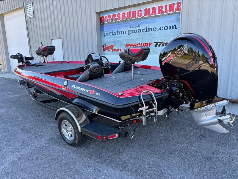 Slide: The Image of 2020 Ranger Z185 boat with Mercury engine at Pittsburg Marine dealership. - 13