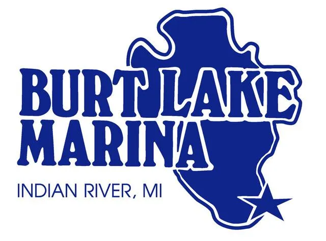 Slide: The Image of Burt Lake Marina logo, Indian River, MI, featuring Wellcraft 242 Fisherman 2023. - 7