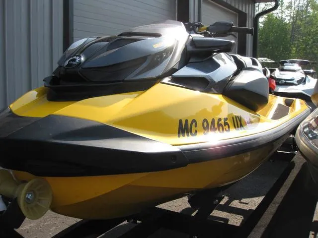 Slide: The Image of BRP RXPX 300, TECH PKG, MILLENIUM YELLOW 2023 - 1