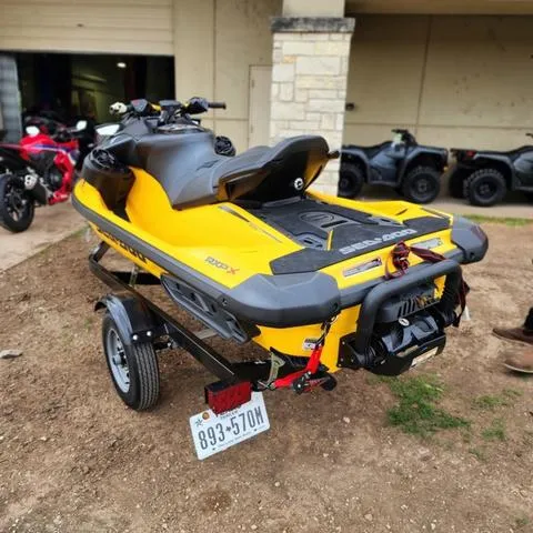 Slide: The Image of Sea-Doo RXP-X 300 Tech Package Ibr Millenium Yellow 2023 - 8