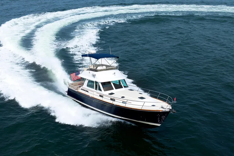 Slide: The Image of Sabre 48 Fly Bridge 2019 - 52