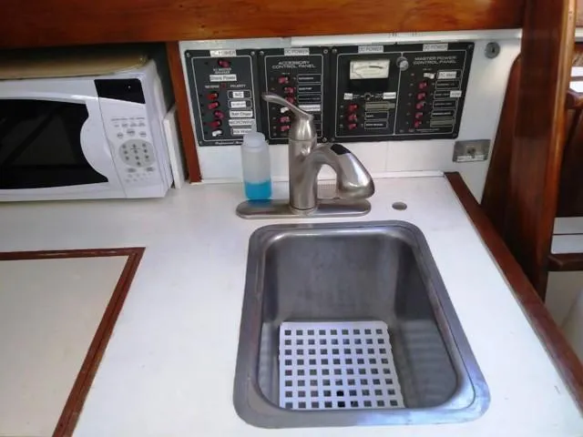 Slide: The Image of Galley_SS Sink & New Faucet - 28
