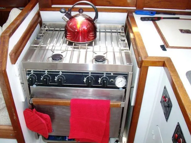 Slide: The Image of 3-Burner Propane SS Stove & Oven - 29