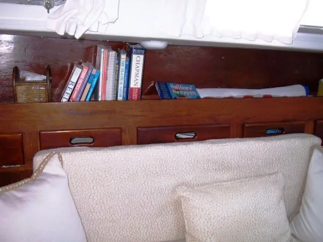 Slide: The Image of Salon_Storage Behind Stbd Settee - 33