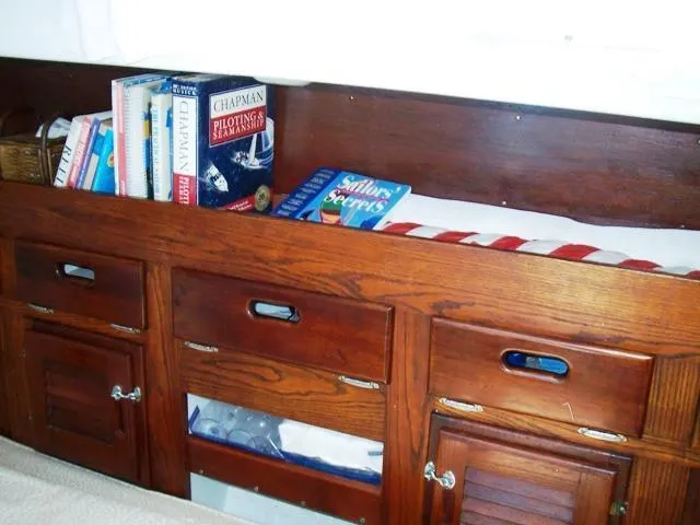 Slide: The Image of Salon_Storage Behind Stbd Backrest - 34