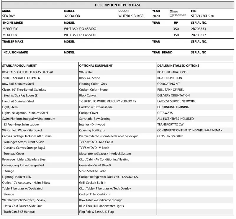 Slide: The Image of Sea Ray Sundancer 320 Outboard 2020 - 41