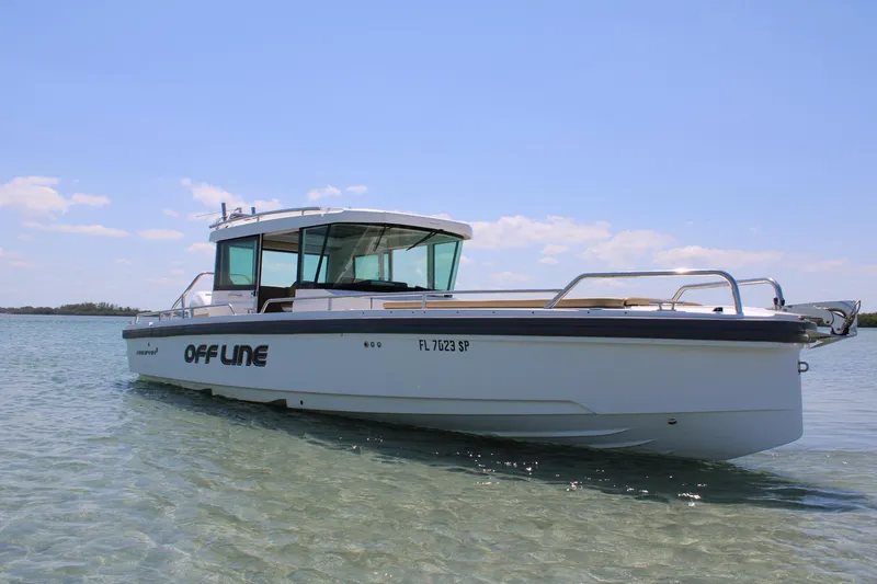 Slide: The Image of 2020 Axopar - Exterior profile on the water - 5