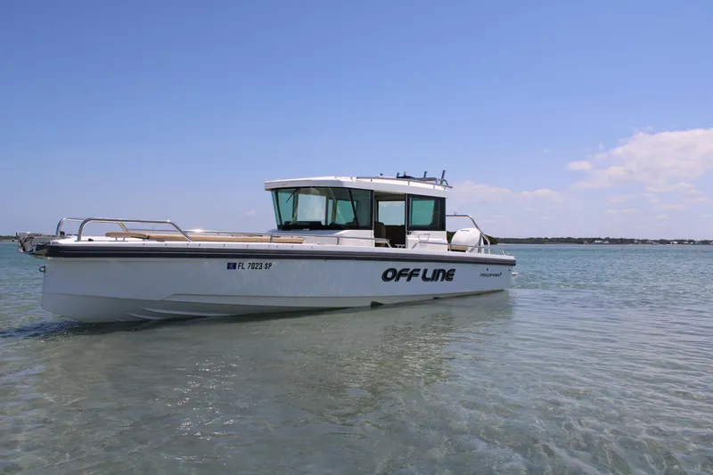 Slide: The Image of 2020 Axopar - Exterior profile on the water - 7