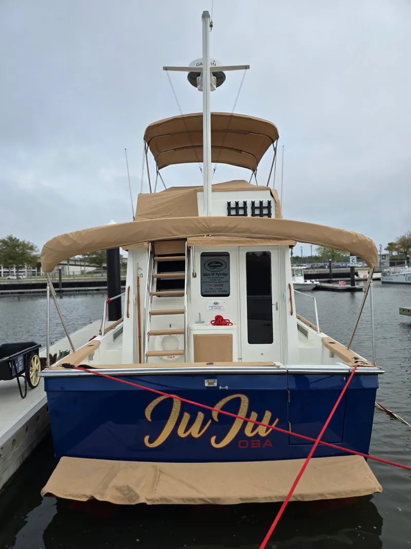 Slide: The Image of Sabreline 36 Flybridge Fast Trawler 2004 - 53