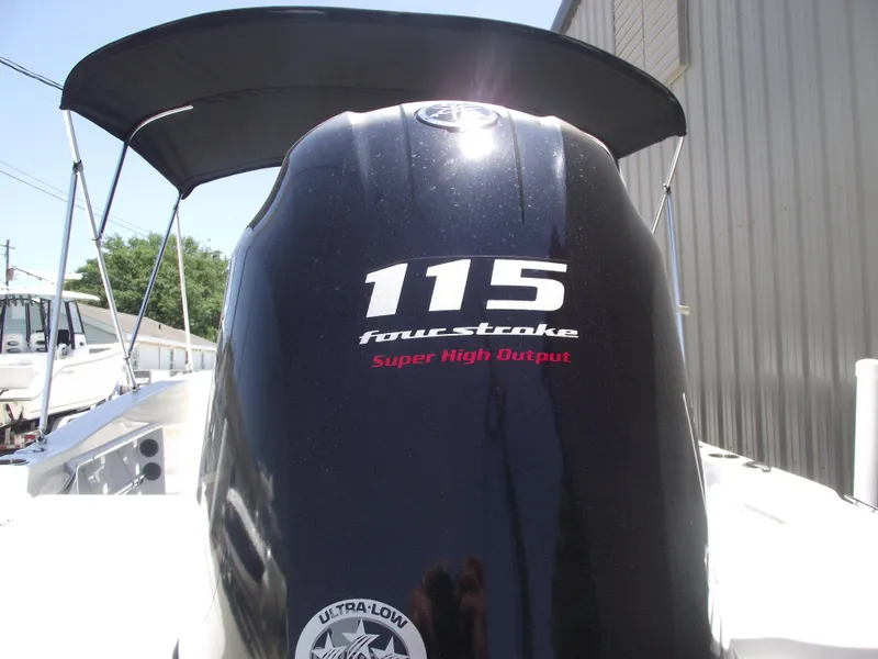 Slide: The Image of 2022 NauticStar 191 Hybrid boat with 115 four-stroke engine, super high output. - 4