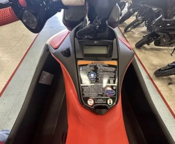 Slide: The Image of Interior view of the 2025 Sea-Doo Spark Trixx jet ski. - 15