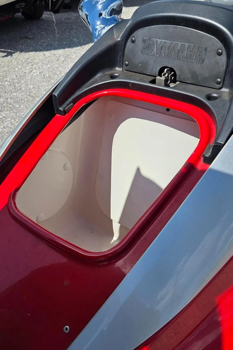 Slide: The Image of 2005 Yamaha WaveRunner FX Cruiser HO storage compartment, open and empty. - 7
