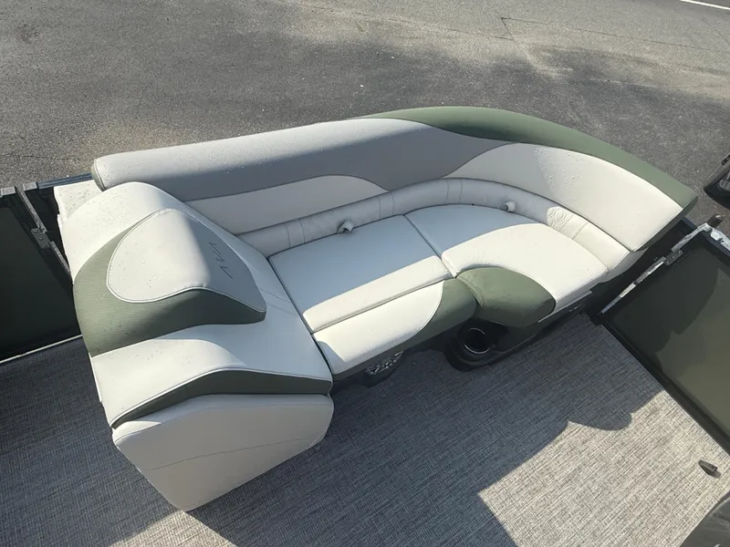 Slide: The Image of 2025 Avalon 2385 LSZ Quad Lounger with tri-toon seating, high-performance design. - 12