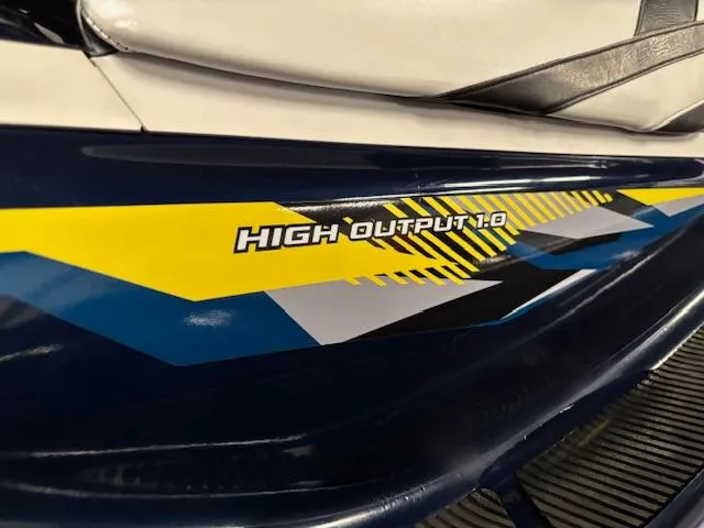 Slide: The Image of 2017 Yamaha WaveRunner VX Cruiser HO 1.0 with "High Output" decal detail. - 4