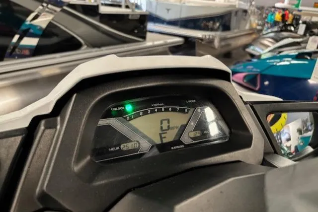 Slide: The Image of Dashboard of a 2017 Yamaha WaveRunner VX Cruiser HO 1.0 in a showroom. - 9