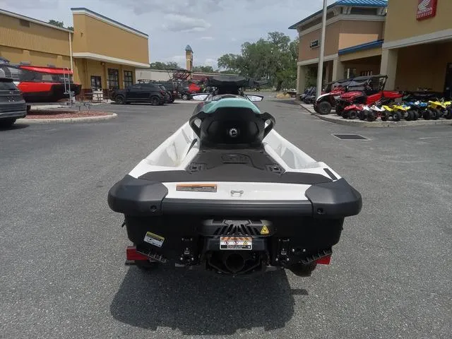 Slide: The Image of 2025 Sea-Doo Waverunner GTI parked outdoors at a dealership. - 9