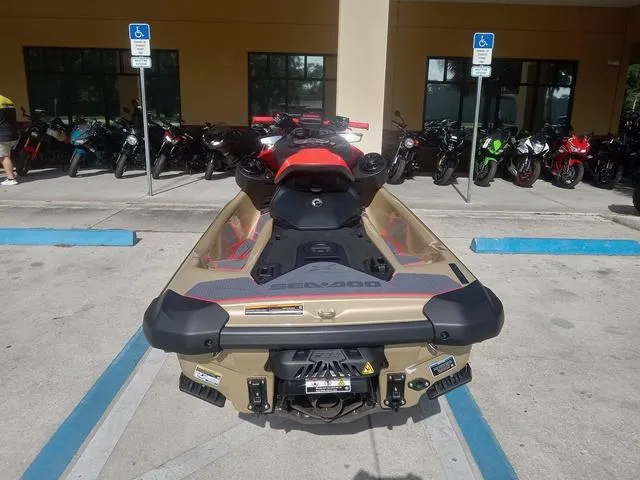 Slide: The Image of Sea-Doo RXP-X™ 325 Tech, BRP Premium A, iBR Metallic Tan 2025 - 13